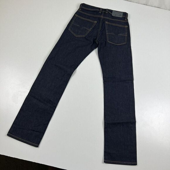 Diesel Mens Blue Denim Larkee Relaxed 0R8J4 Comfort Straight Jeans 26x30 $178 - Picture 12 of 12